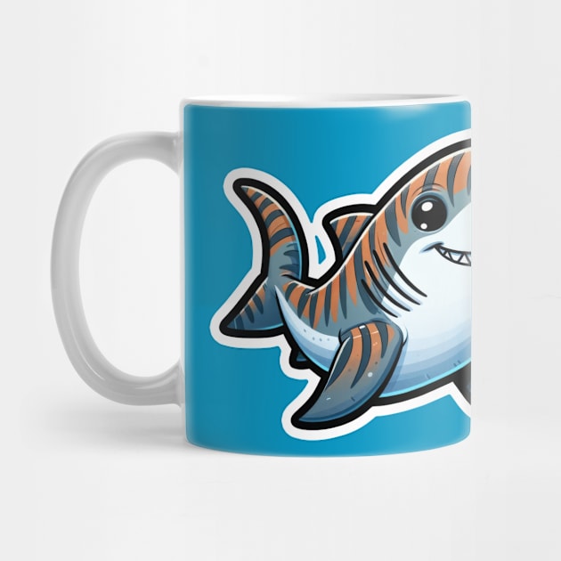 Shark Critter Cove Cute Animal A Splash of Forest Frolics and Underwater Whimsy! by dcohea